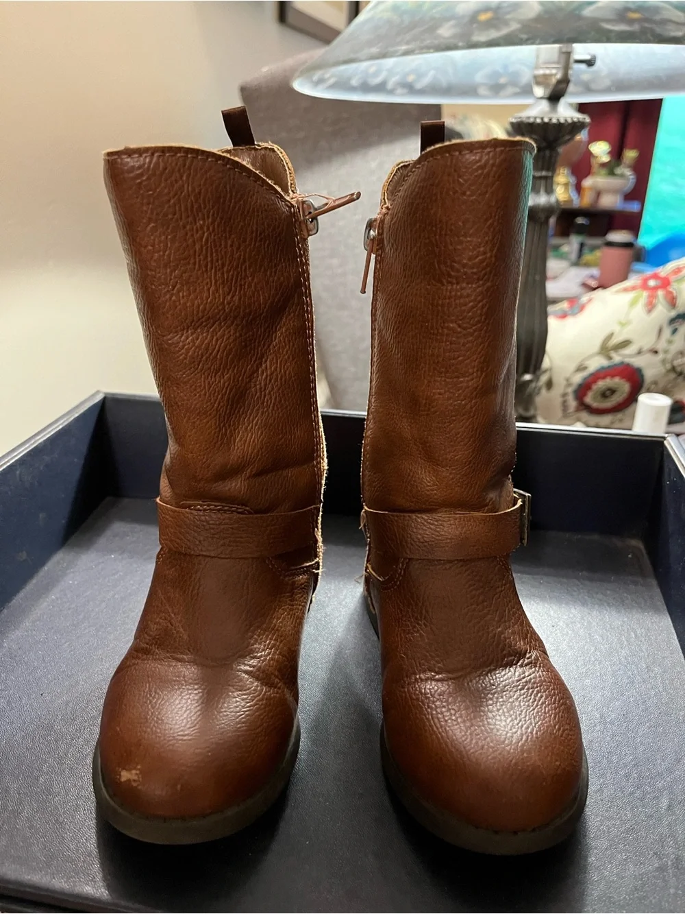 OshKosh B'gosh Brown Leather Kids Boot